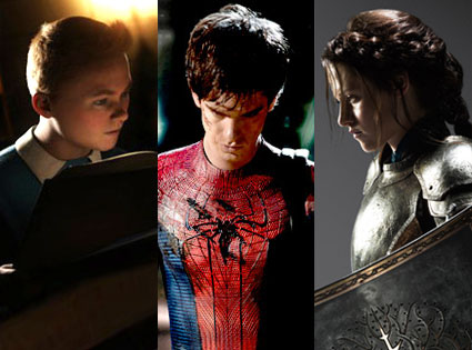Snow White and the Huntsman, Spiderman, The Adventures of Tintin